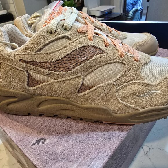 Saucony Colour Plus Grid Shadow 2 S70822-1 MENS SIZE 9 HIKING TRAIL SHOES NEW - Picture 5 of 10